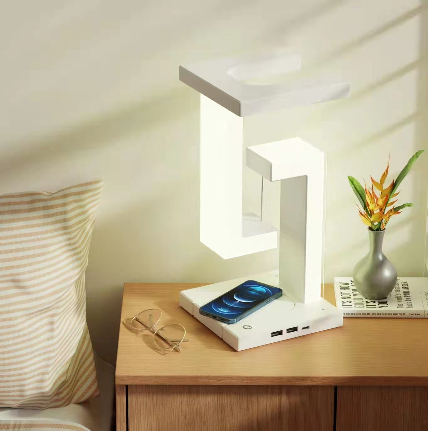 suspension table Wireless Charging