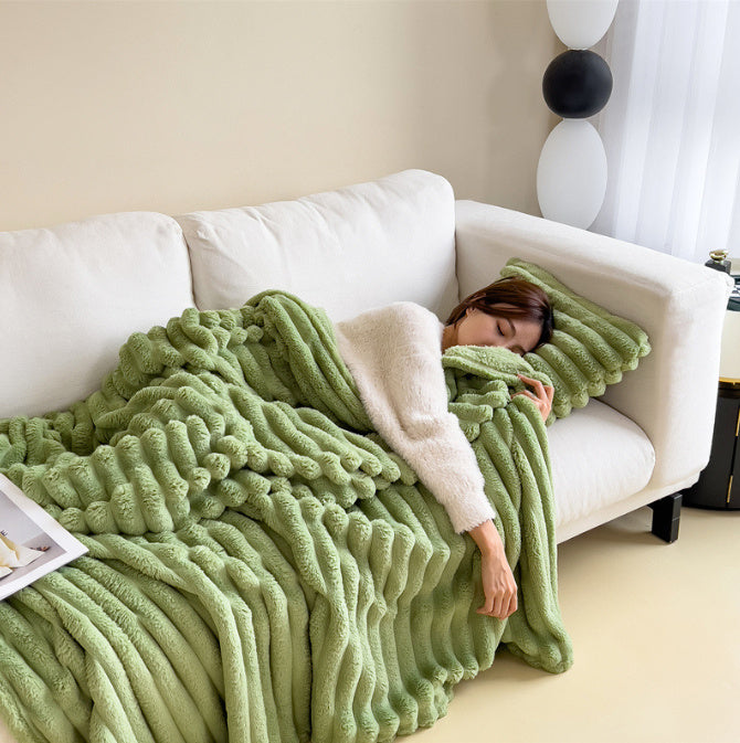 Bubble Velvet Blanket