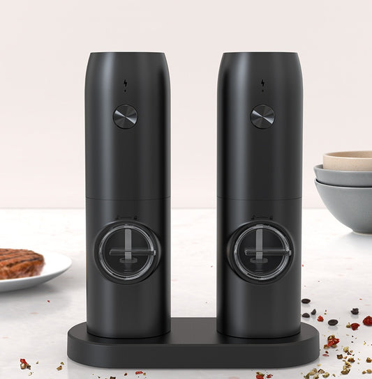 automatic salt and pepper grinder