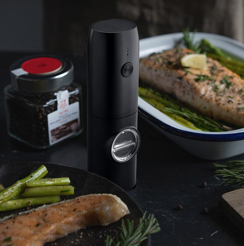 automatic salt and pepper grinder