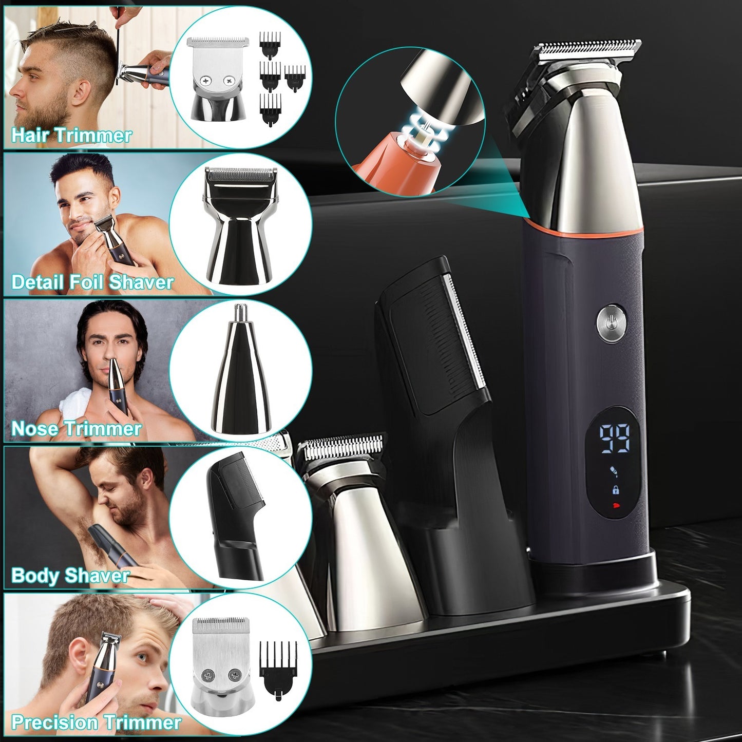All In One Beard Trimmer For Men