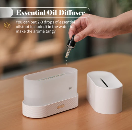 Slf Diffuser Aroma Diffuser with Flame Light | Modern Relaxation Self-Care | Urban ...