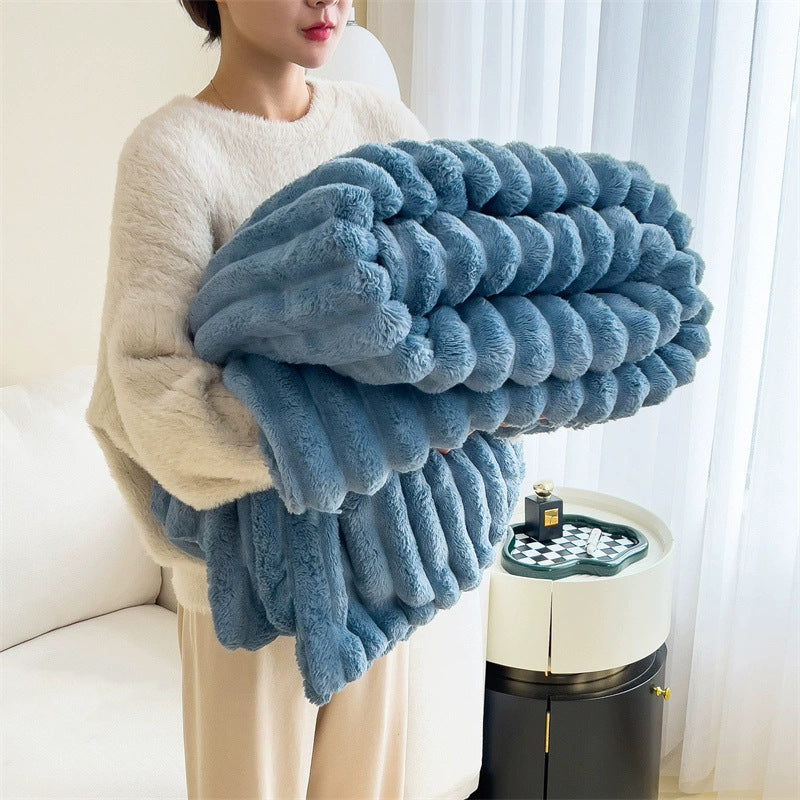 Bubble Velvet Blanket